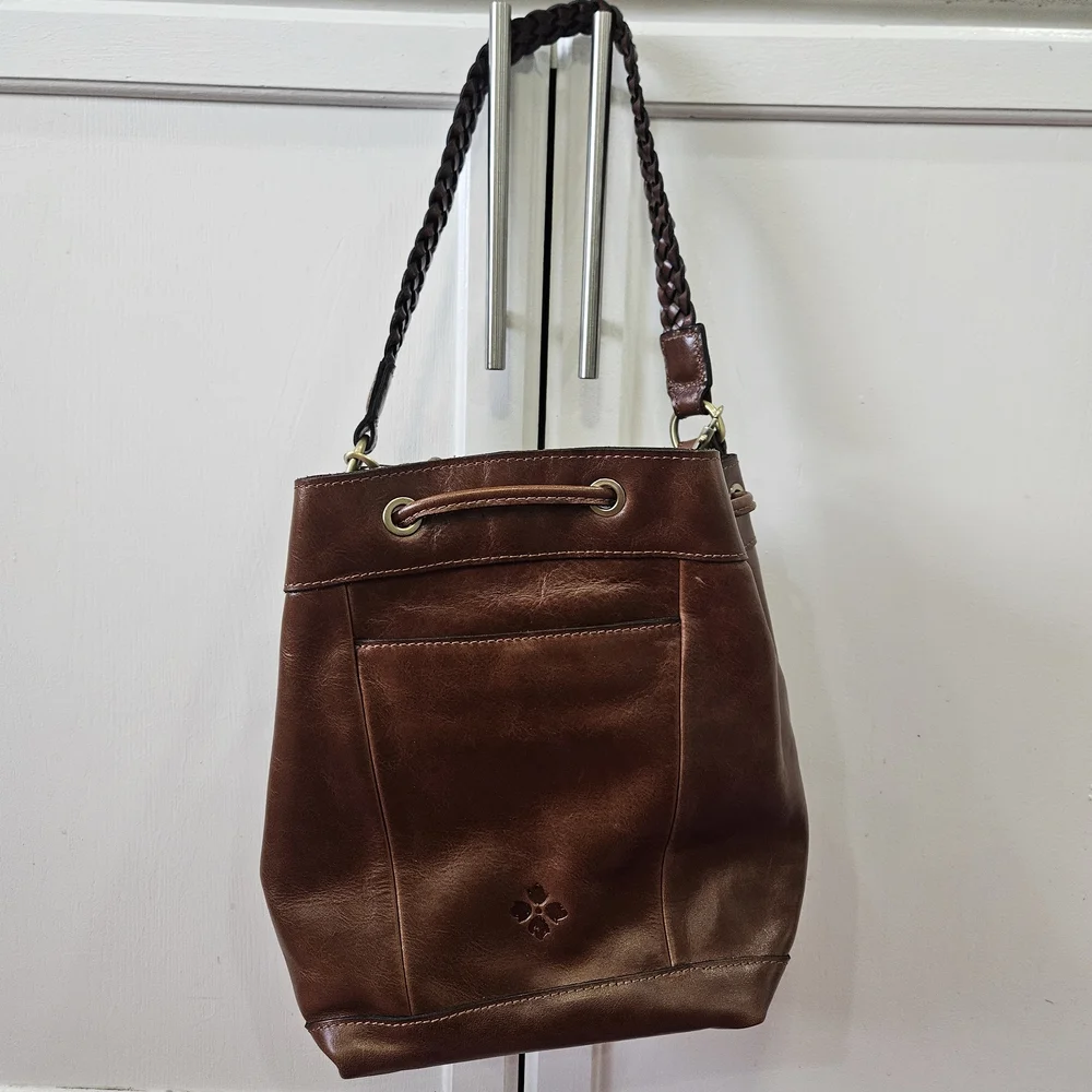 Elegant Brown Leather Women's Bag